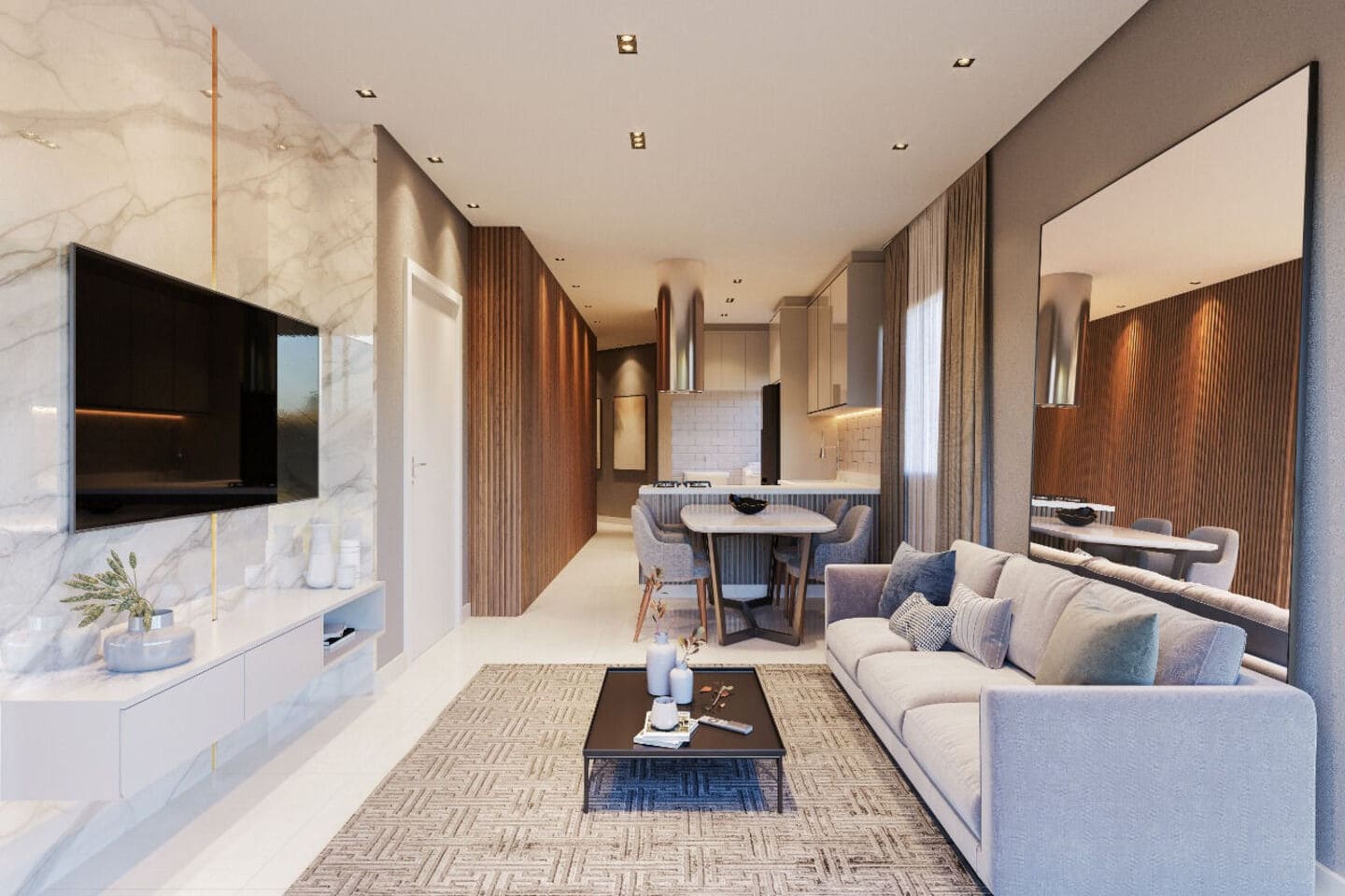 Render 2 do Illuminé Residence em Porto Belo SC