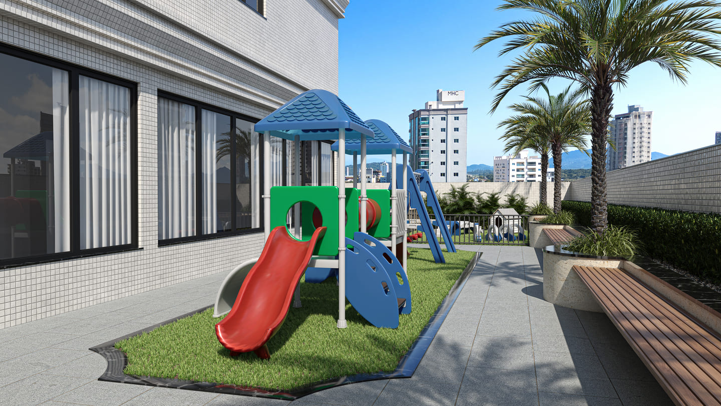 Area de lazer 2 do Kensington Palace em Porto Belo SC