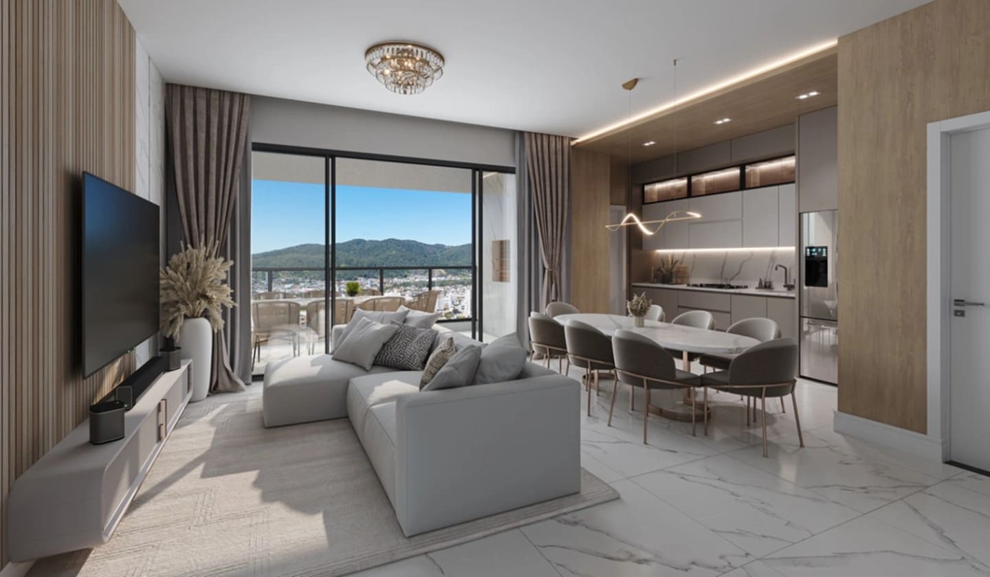 Render 3 do Kensington Palace em Porto Belo SC