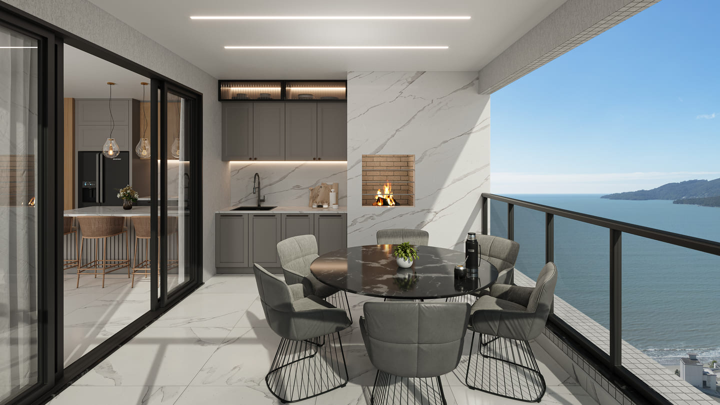 Render 7 do Kensington Palace em Porto Belo SC