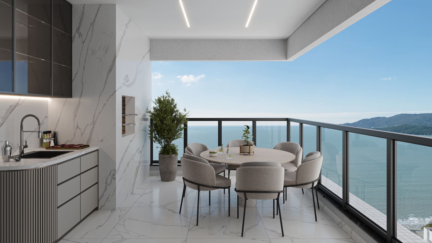 Render 6 do Kensington Palace em Porto Belo SC