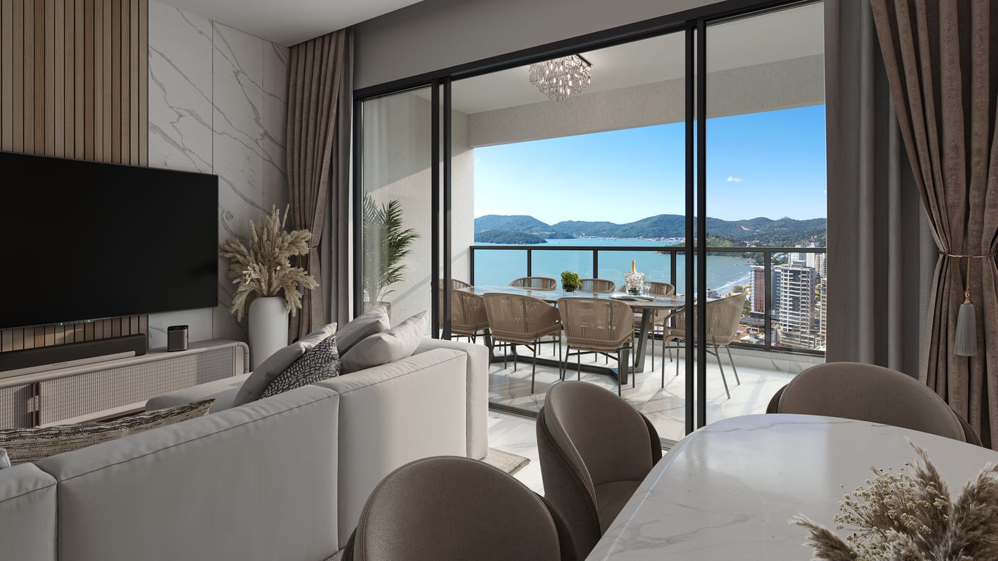 Render 4 do Kensington Palace em Porto Belo SC
