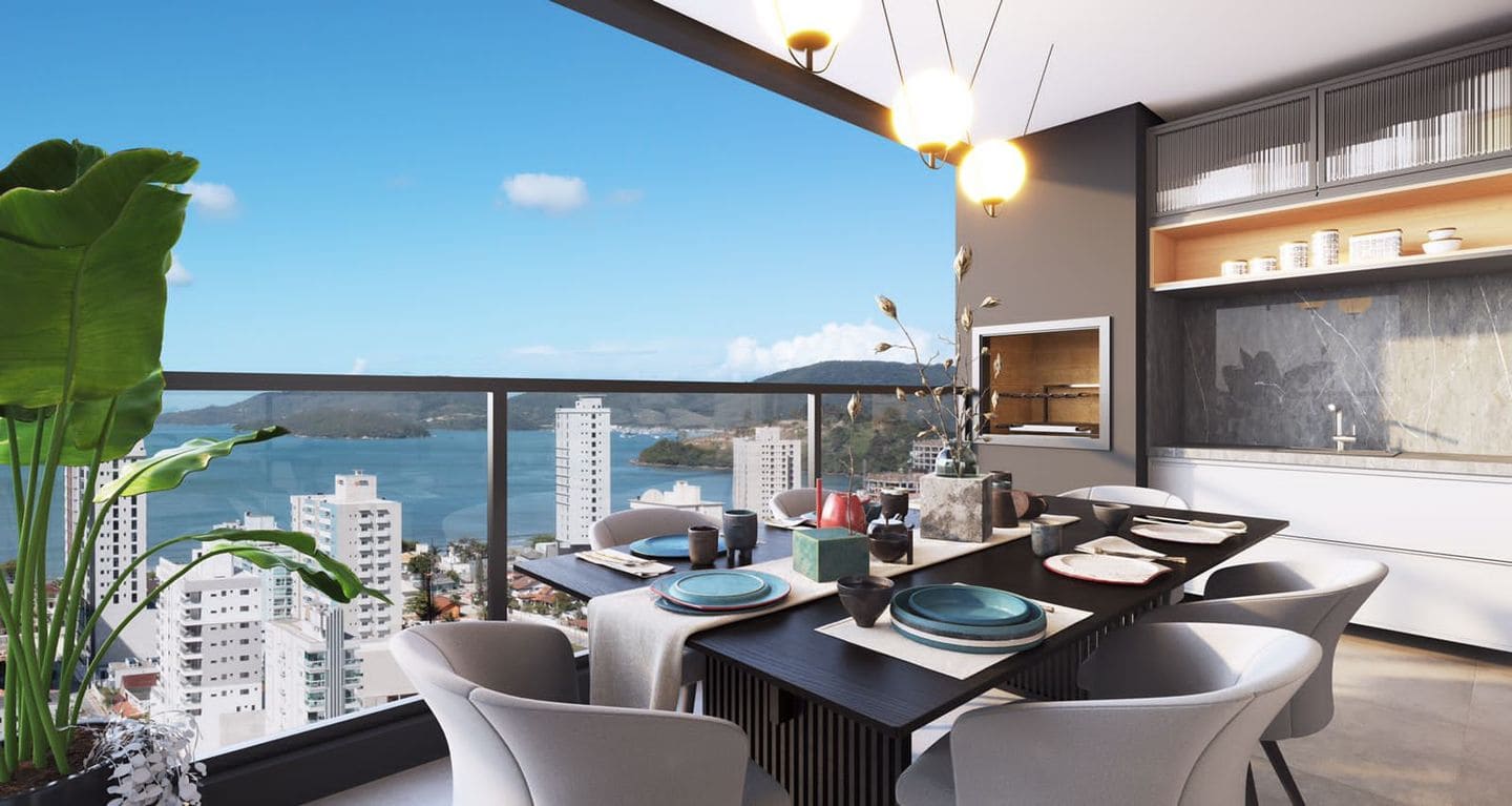 Render 2 do L’Essence Residence em Porto Belo SC