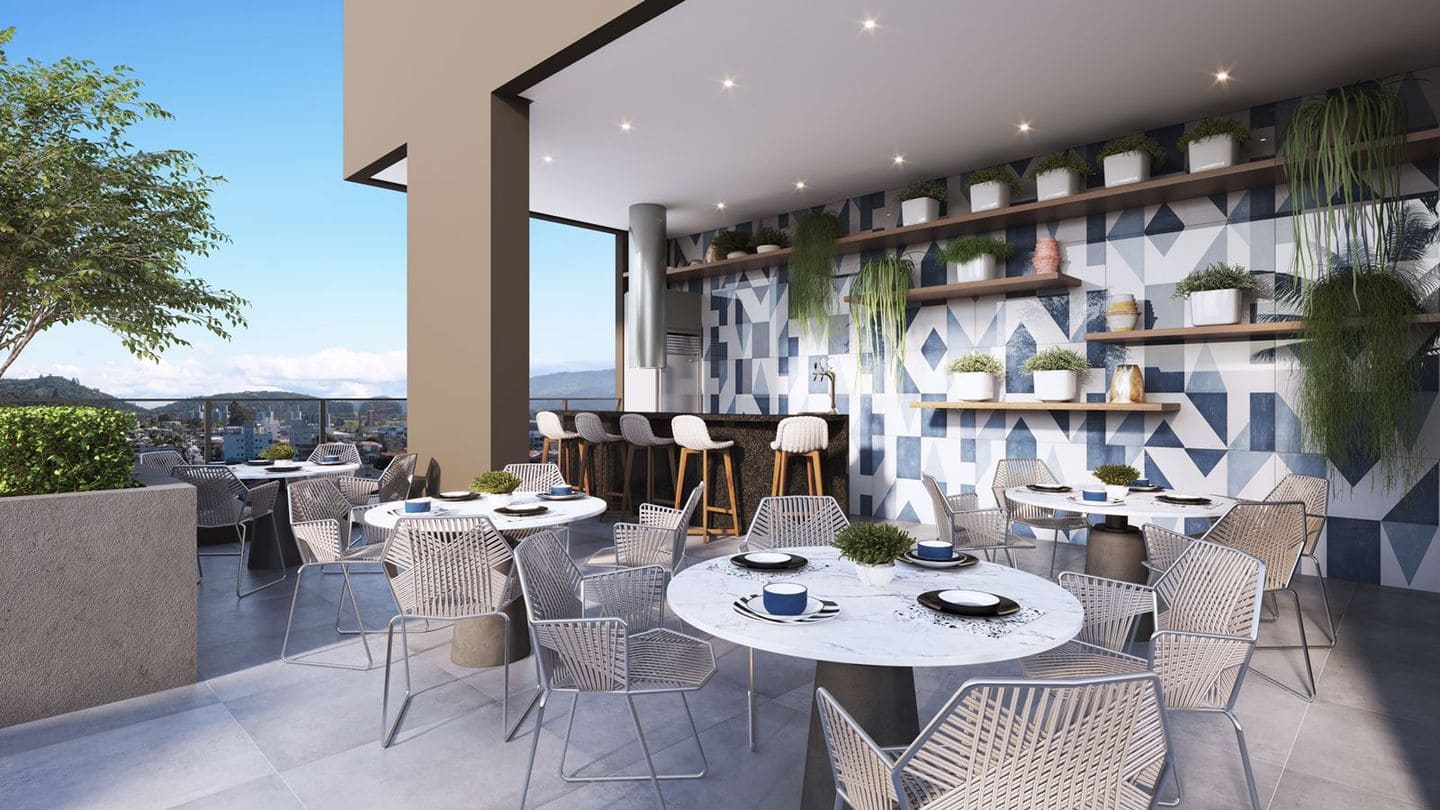 Render 5 do L’Essence Residence em Porto Belo SC
