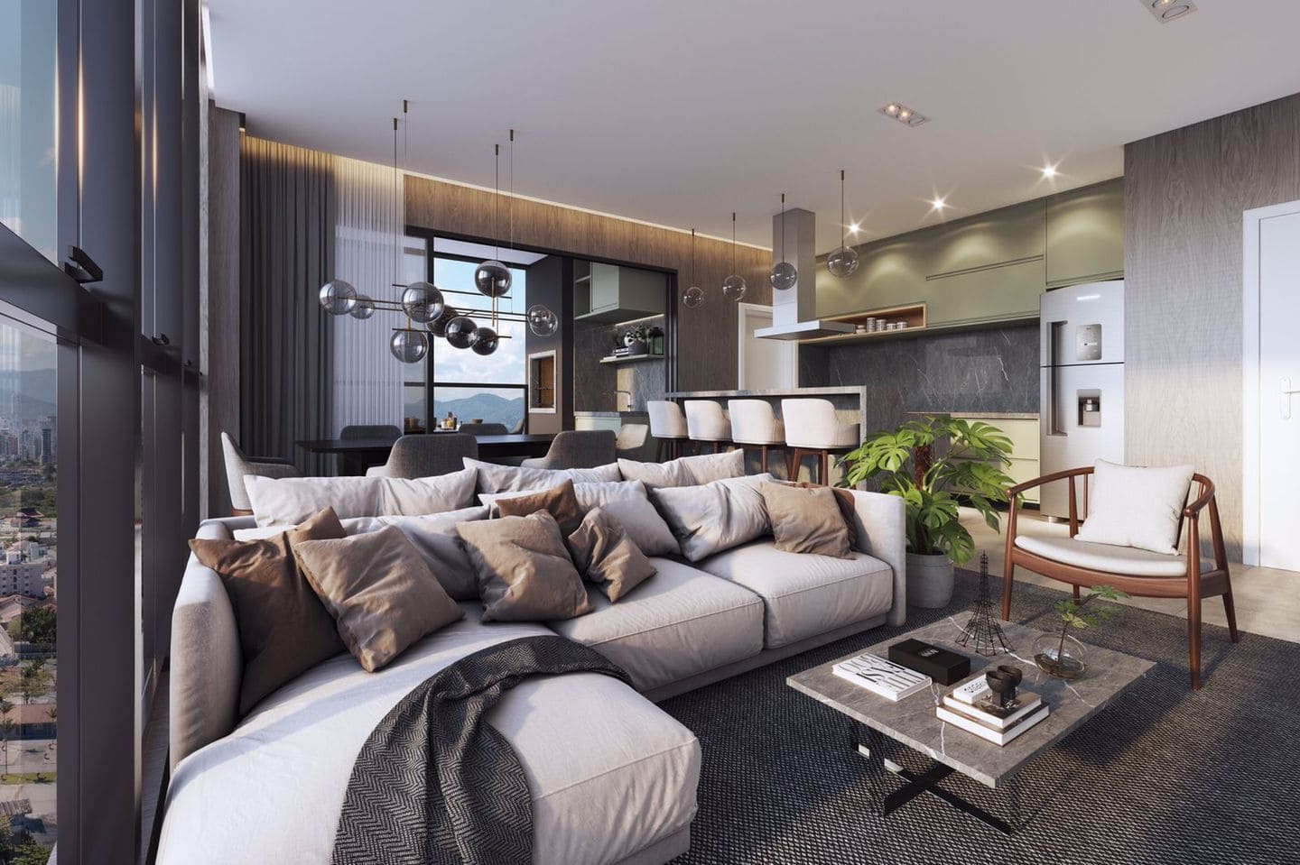 Render 16 do L’Essence Residence em Porto Belo SC