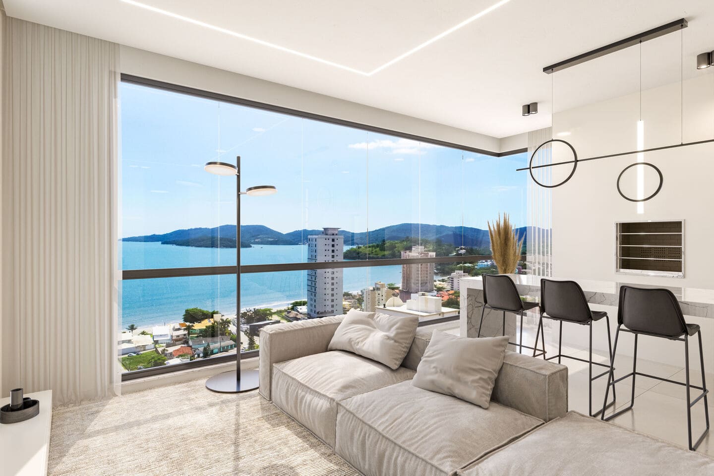 Render 2 do La Gracia Residence em Porto Belo SC