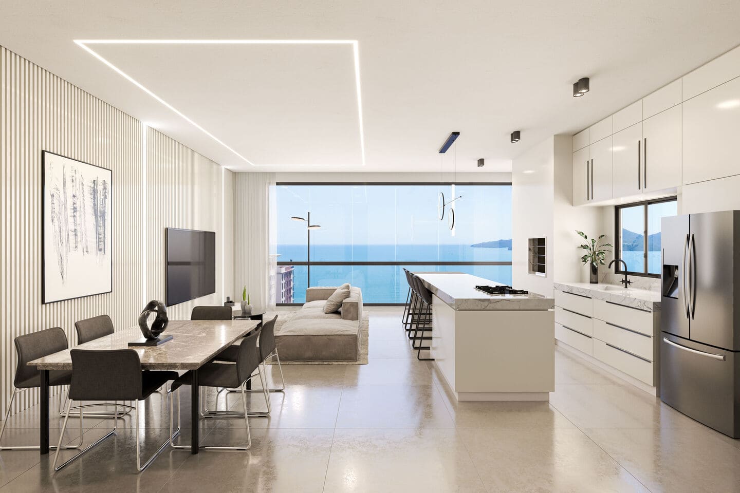 Render 4 do La Gracia Residence em Porto Belo SC