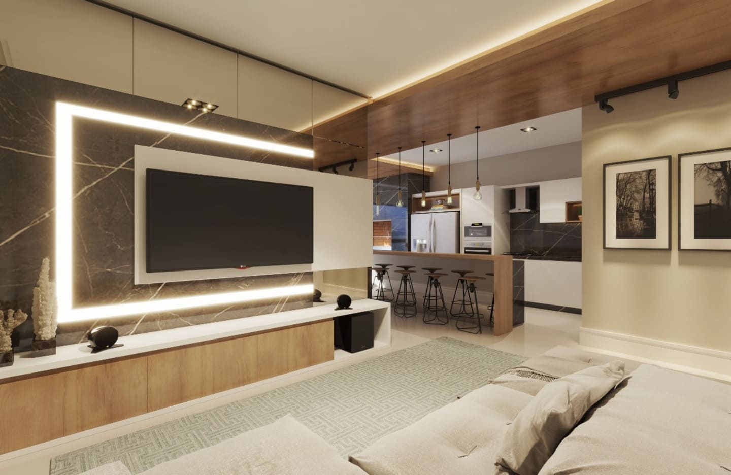 Render 2 do La Spezia Residenziale em Porto Belo SC