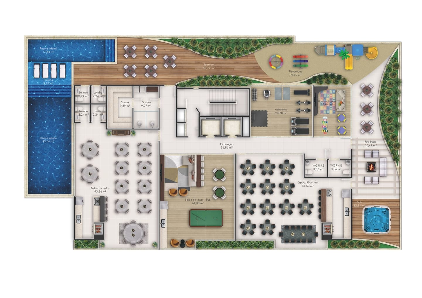 Planta 9 do La Spezia Residenziale em Porto Belo SC