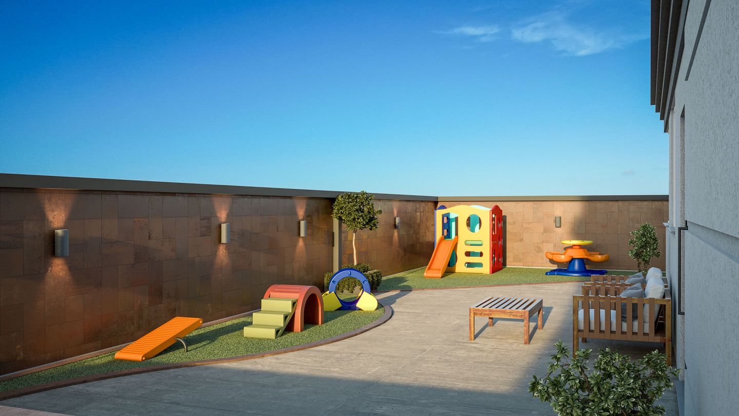 Area de lazer 1 do Lavínia Residencial em Porto Belo SC