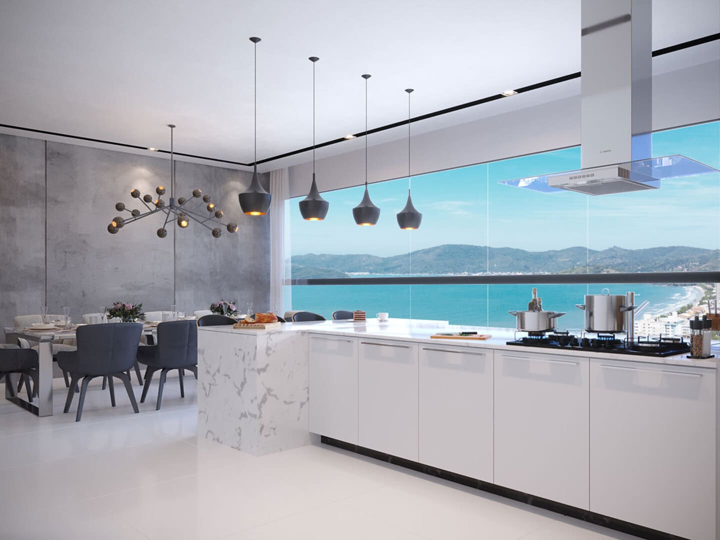 Render 3 do Libreville Concept em Porto Belo SC