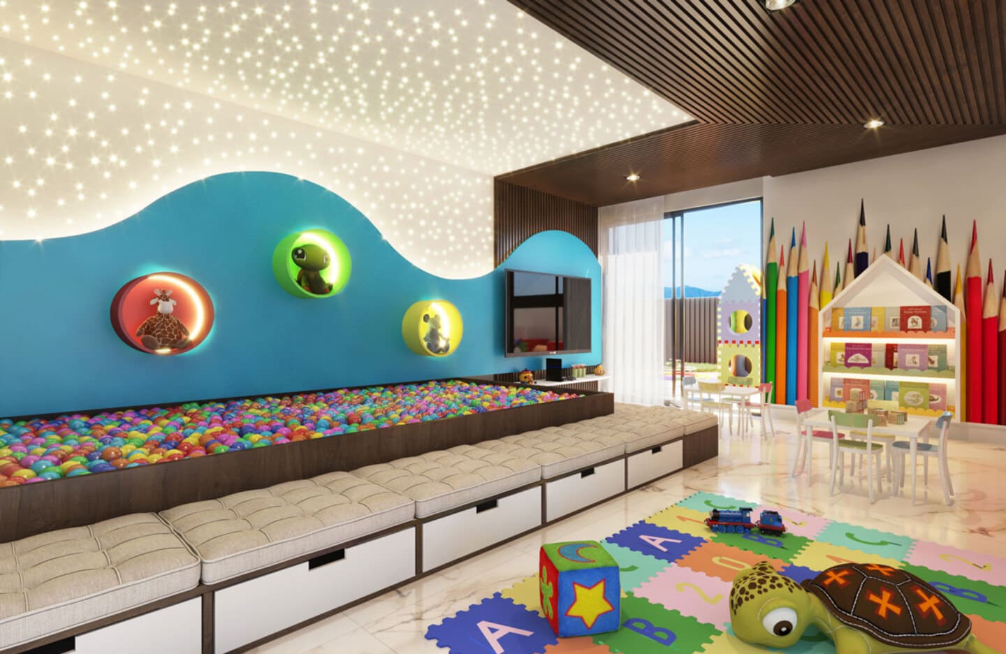 Area de lazer 3 do Libreville Concept em Porto Belo SC