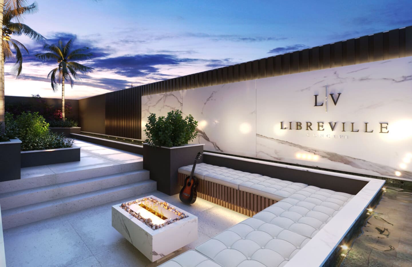 Area de lazer 1 do Libreville Concept em Porto Belo SC