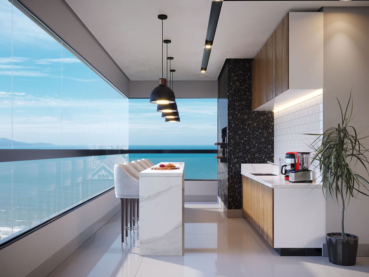 Render 4 do Libreville Concept em Porto Belo SC