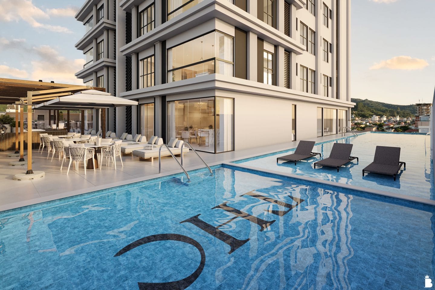 Render 1 do Majestic View em Porto Belo SC