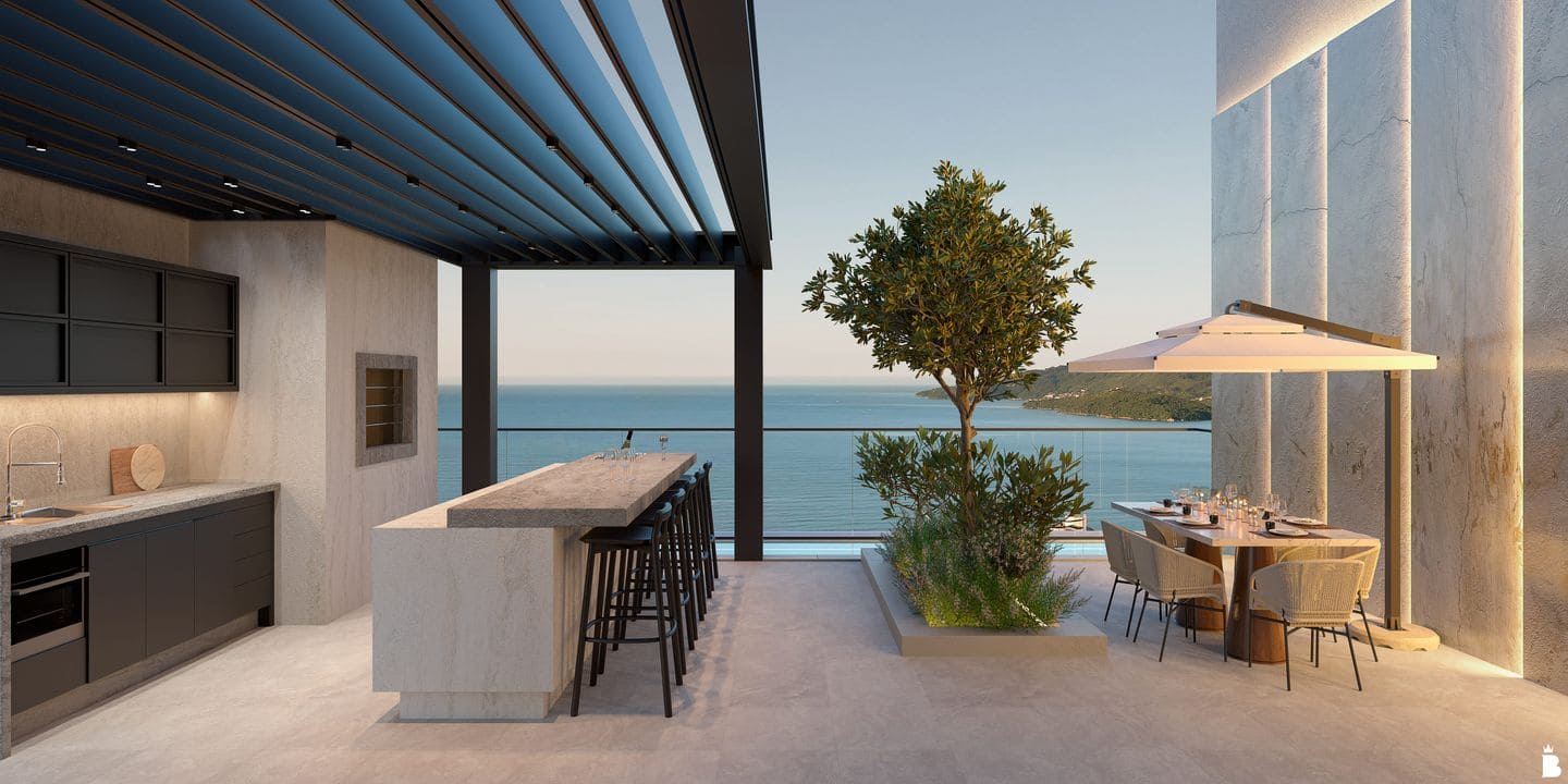 Area de lazer 6 do Majestic View em Porto Belo SC