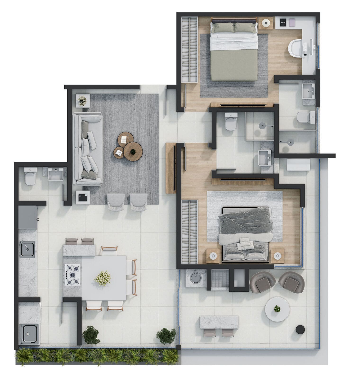 Area de lazer 3 do Mário Lago Residencial em Porto Belo SC
