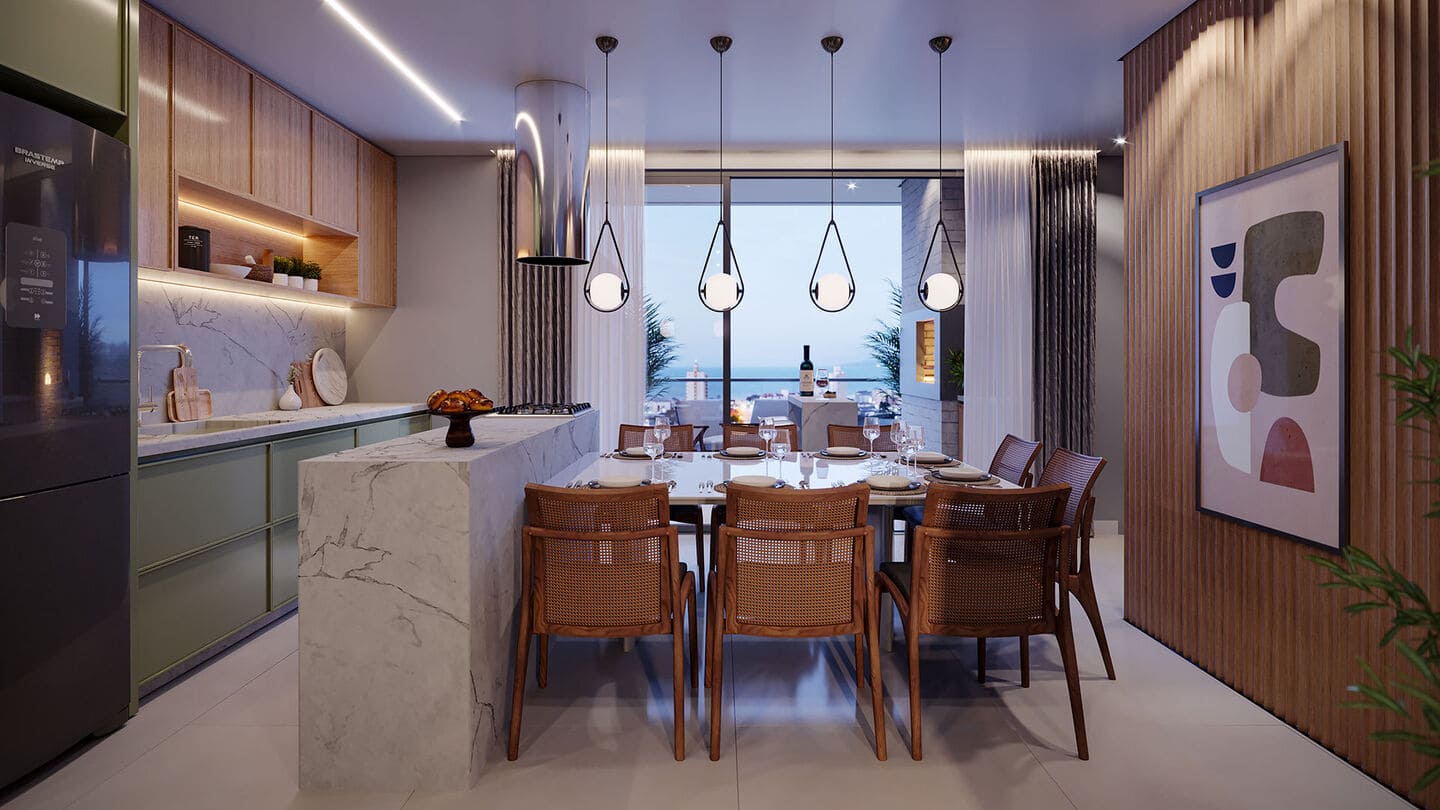 Render 3 do Mário Lago Residencial em Porto Belo SC