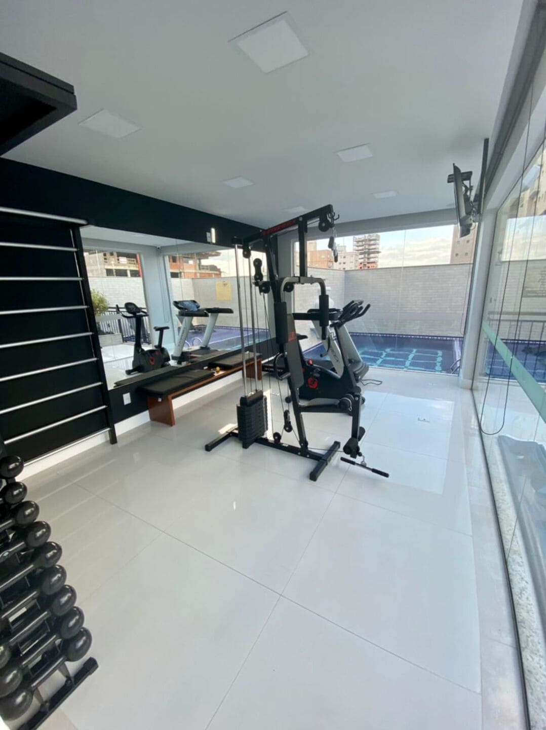 Area de lazer 14 do Netuno Residence em Porto Belo SC