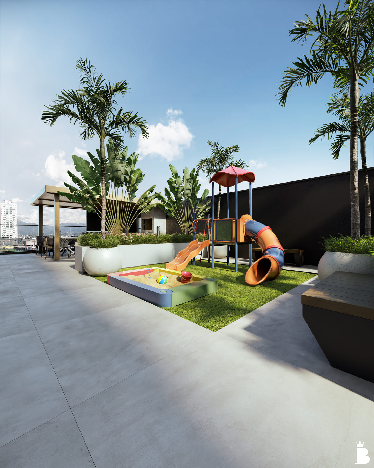Area de lazer 1 do Nomma em Porto Belo SC