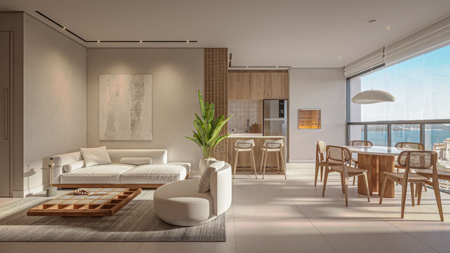 Render 3 do Nura by Le Prime em Porto Belo SC
