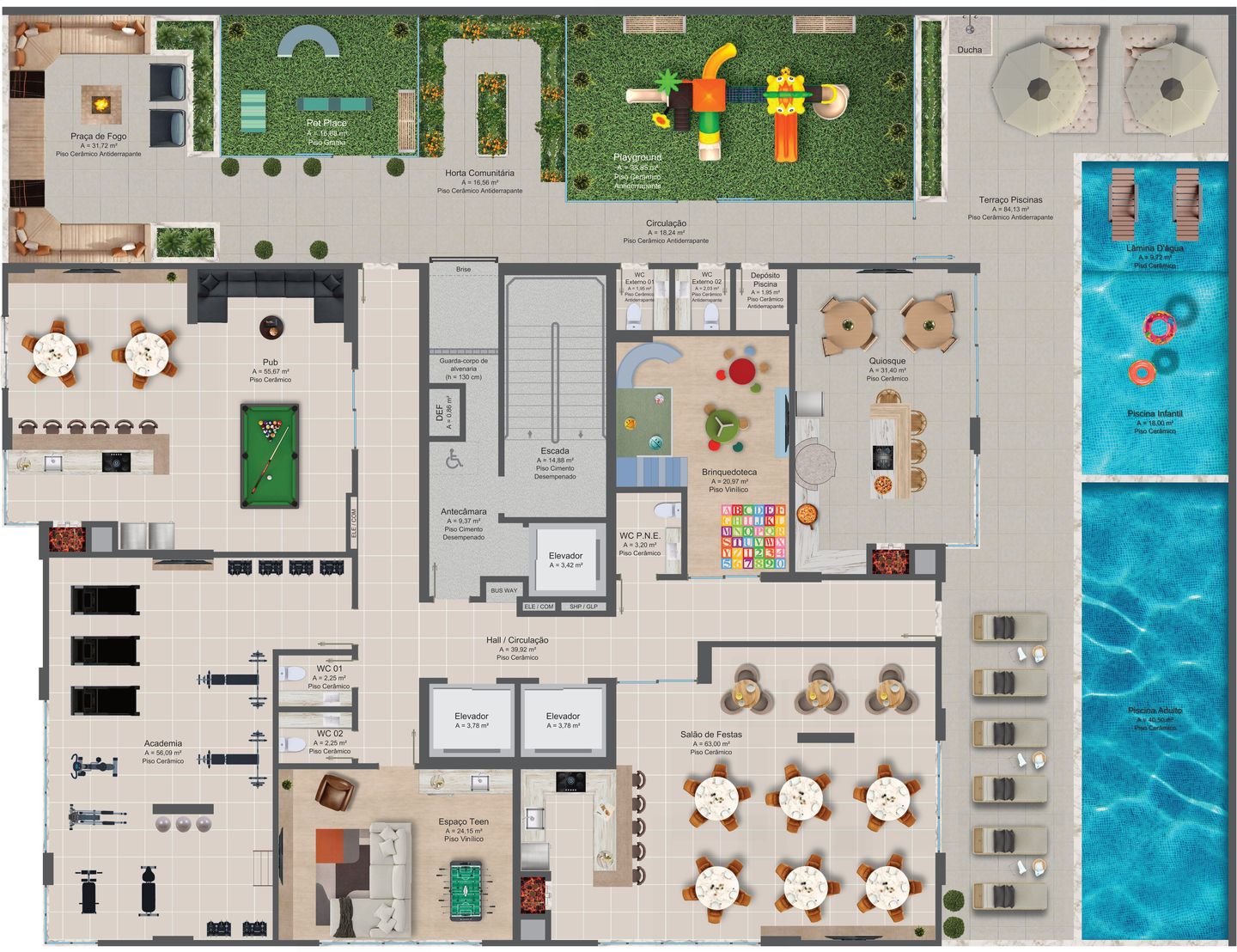 Planta 2 do Nura by Le Prime em Porto Belo SC