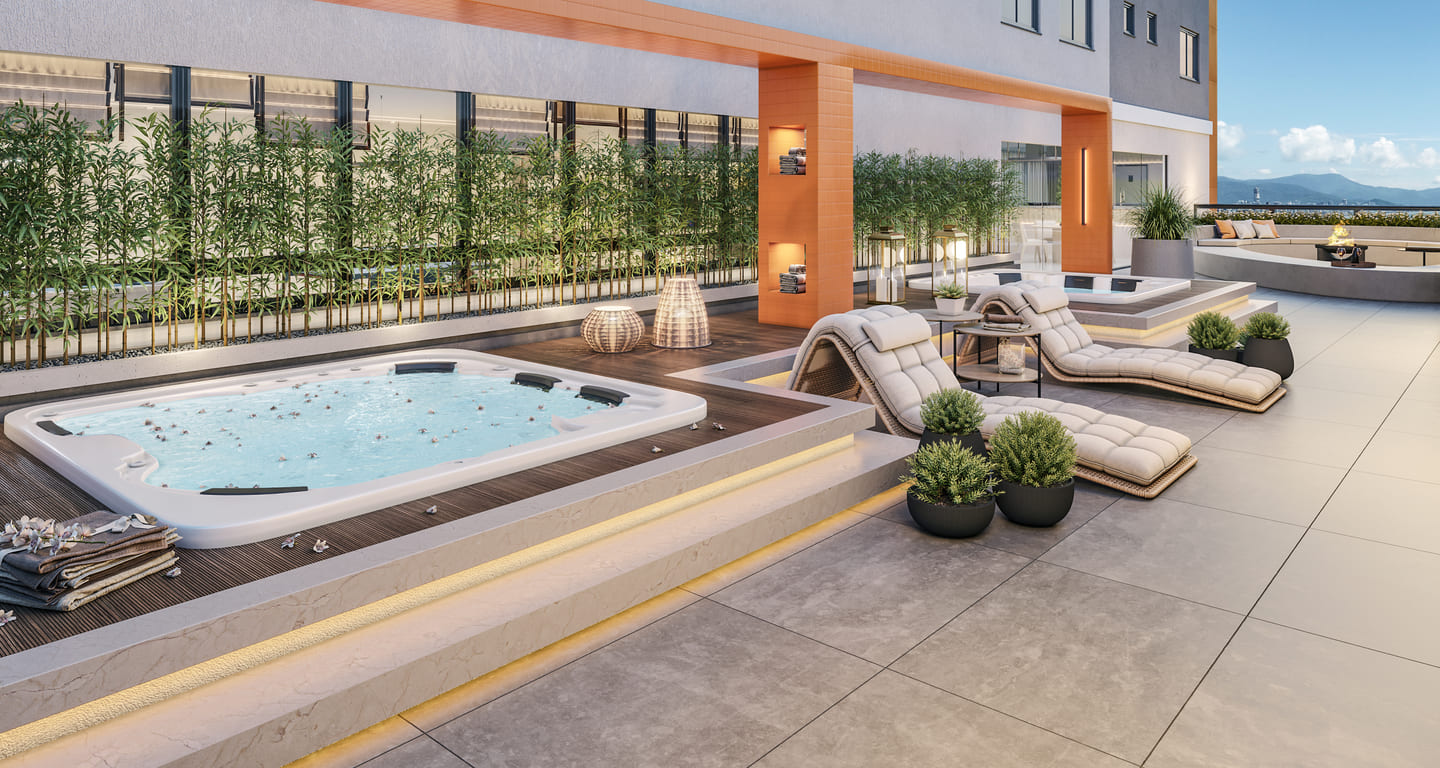 Render 5 do Opala Home Club em Porto Belo SC