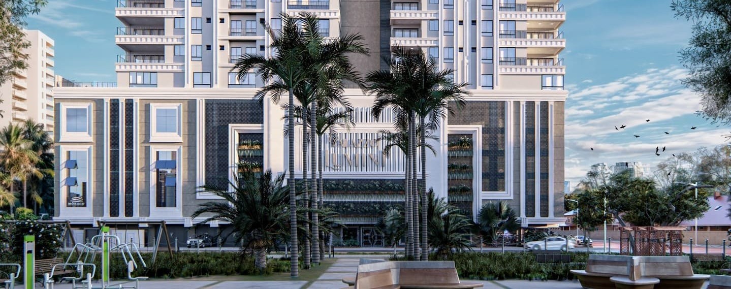 Render 1 do Pallazzo Lumini em Porto Belo SC