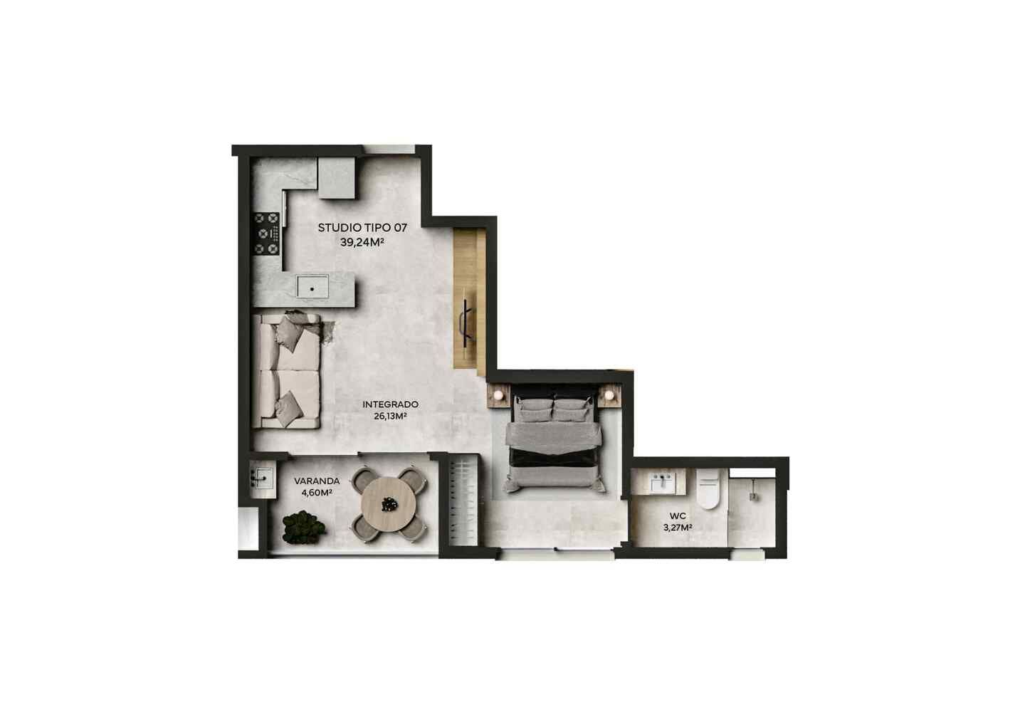Planta 4 do Paradise Beach Home em Porto Belo SC