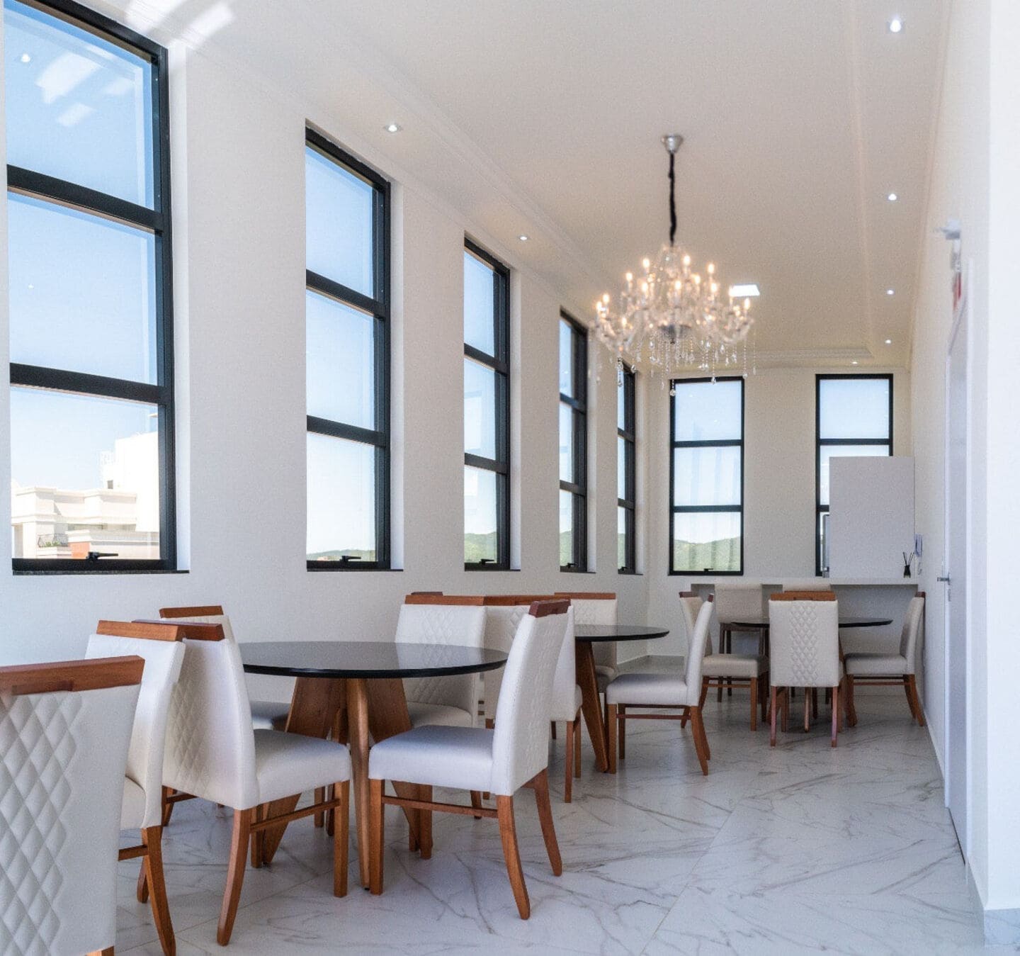 Area de lazer 11 do Parthenon Residence em Porto Belo SC