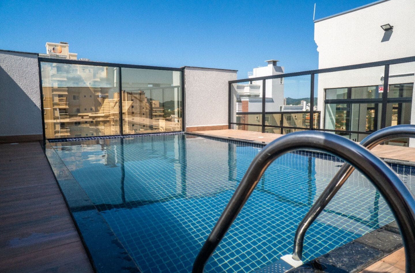 Area de lazer 3 do Parthenon Residence em Porto Belo SC