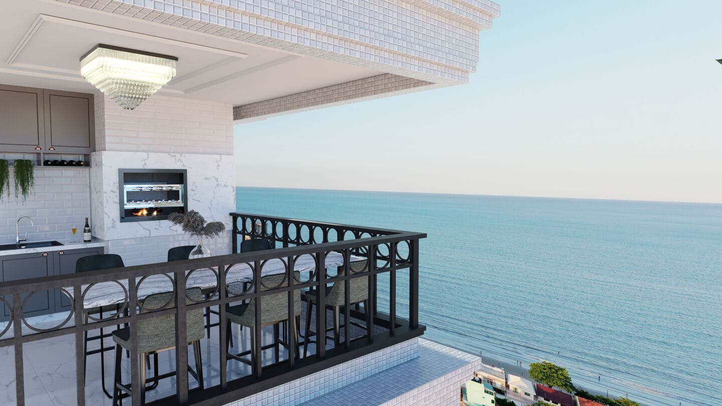 Render 5 do Península Residence em Porto Belo SC