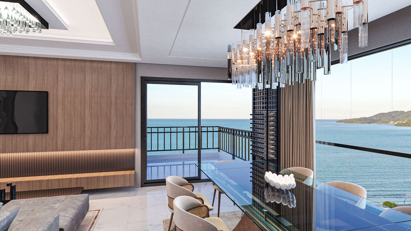 Render 3 do Península Residence em Porto Belo SC