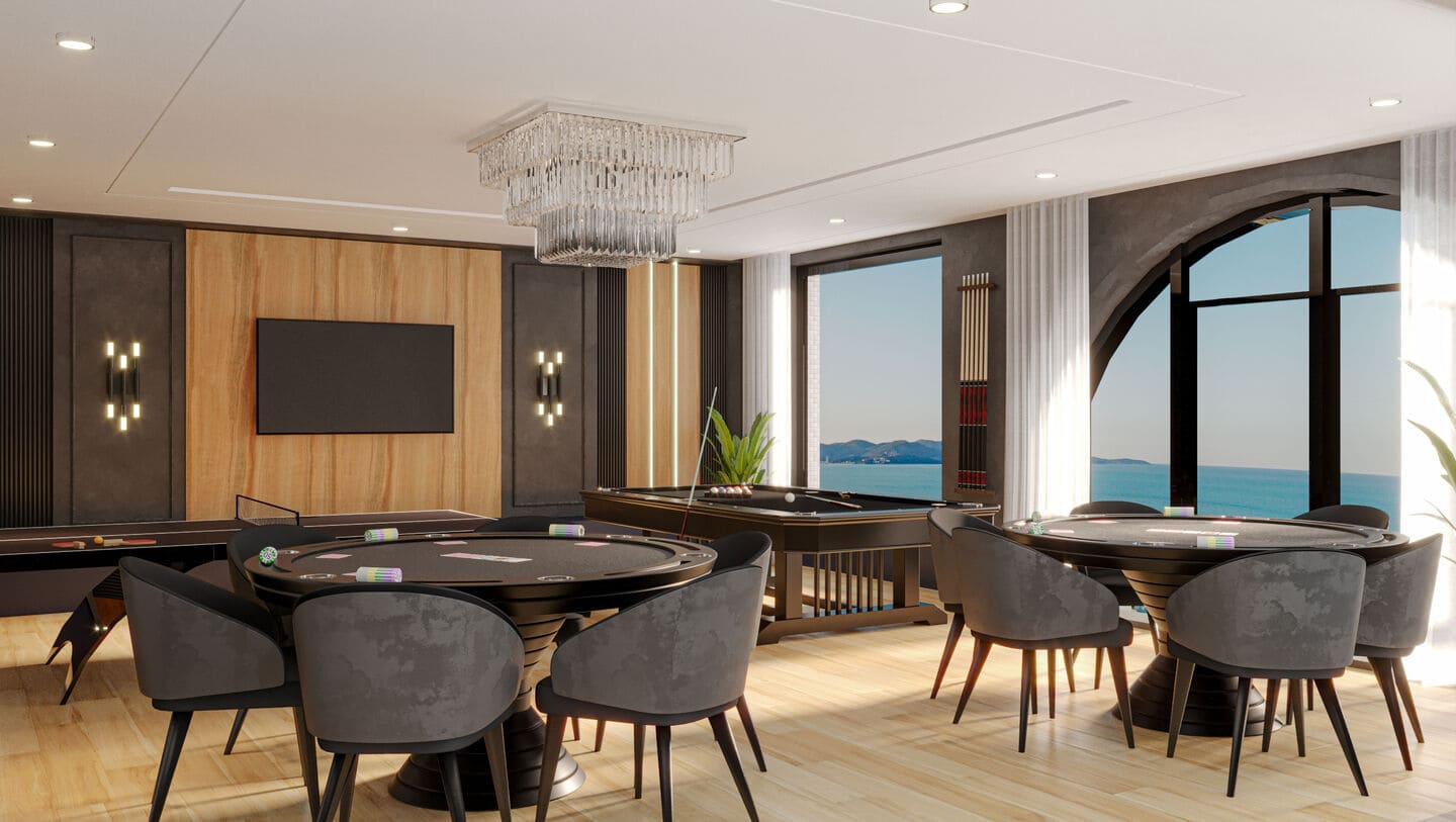 Area de lazer 4 do Península Residence em Porto Belo SC
