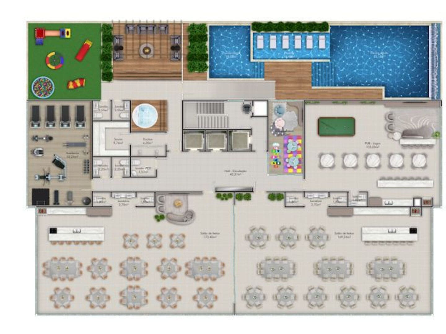 Planta 6 do Port Said Building em Porto Belo SC