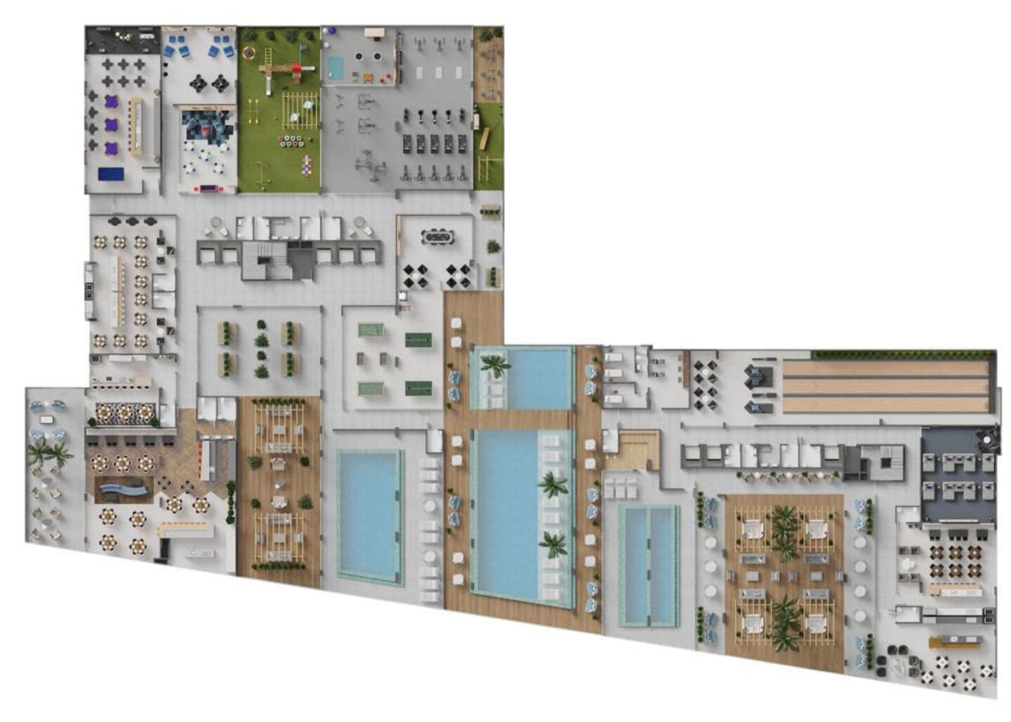 Planta 11 do Porto Bello Home Club Torre B em Porto Belo SC
