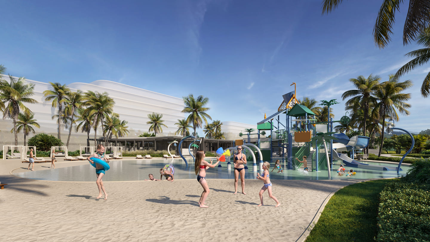 Area de lazer 3 do Porto Belo Golf All Resort em Porto Belo SC