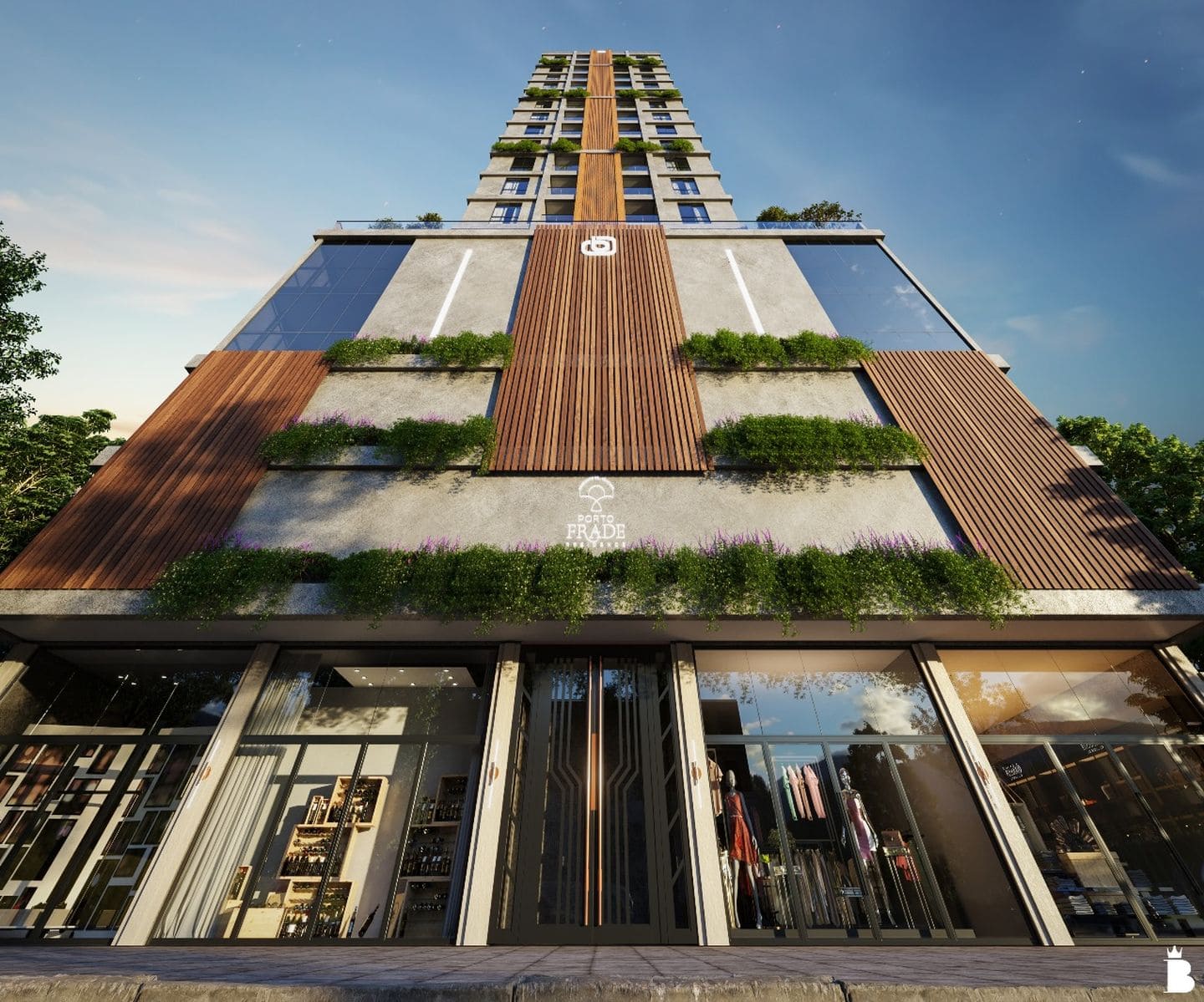 Render 1 do Porto Frade Residence em Porto Belo SC