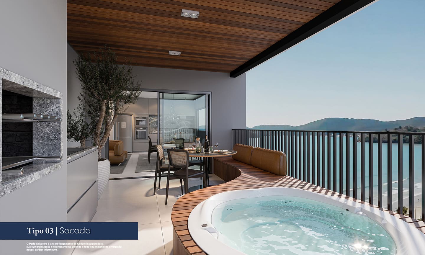 Render 5 do Porto Salvatore em Porto Belo SC