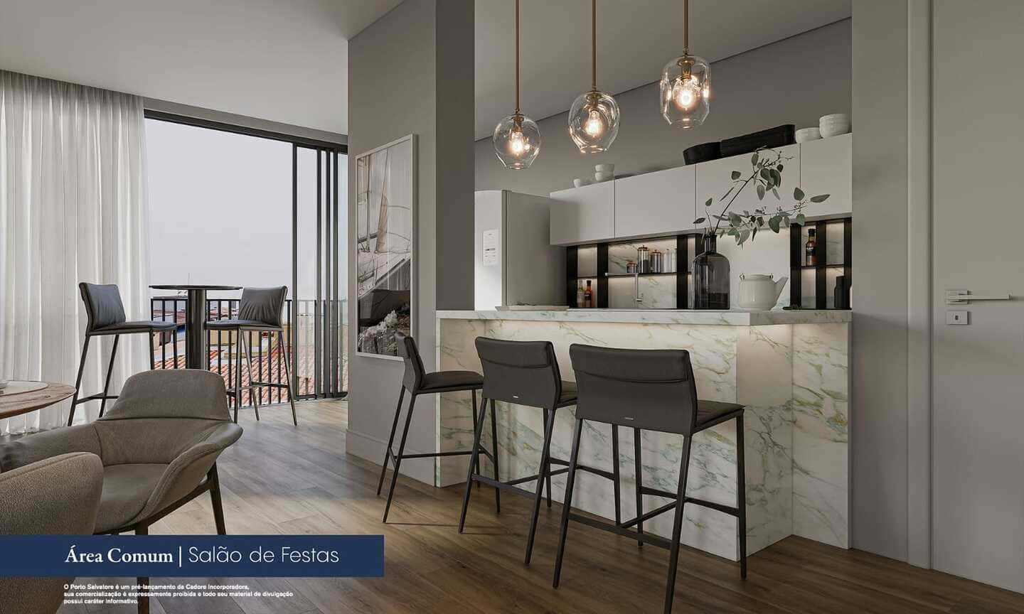 Area de lazer 6 do Porto Salvatore em Porto Belo SC