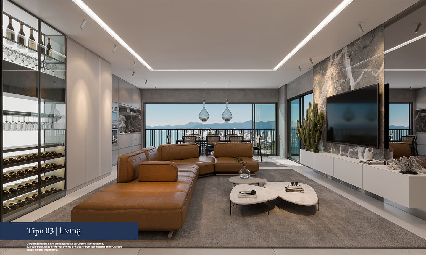 Render 4 do Porto Salvatore em Porto Belo SC
