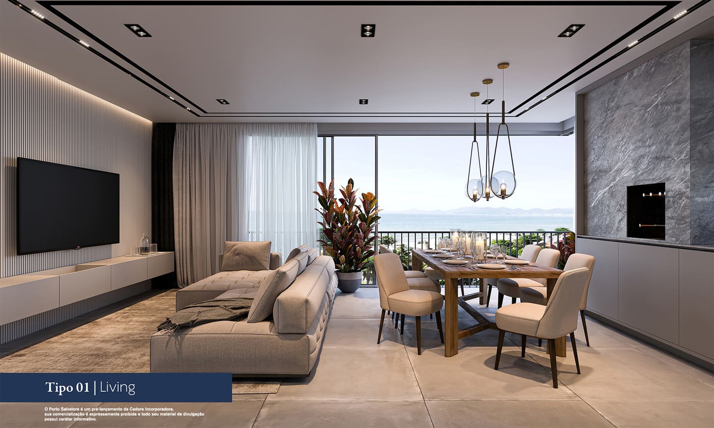 Render 2 do Porto Salvatore em Porto Belo SC