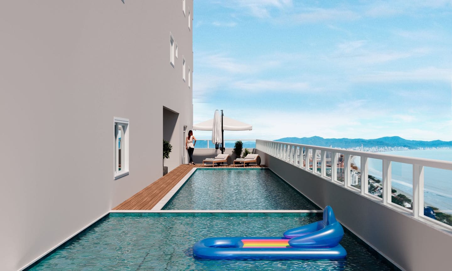 Render 1 do Residencial Excellence em Porto Belo SC