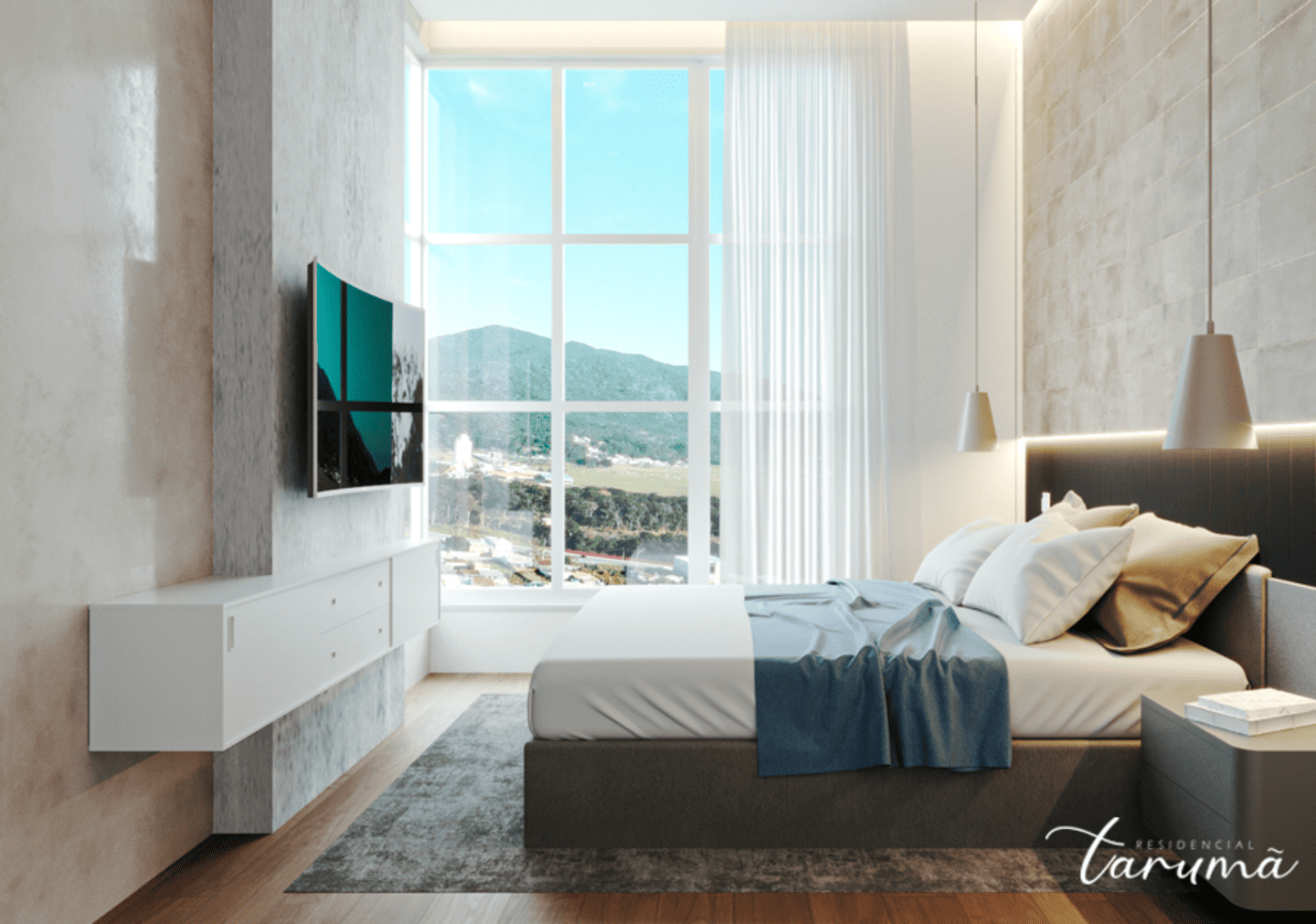 Render 3 do Residencial Tarumã em Porto Belo SC