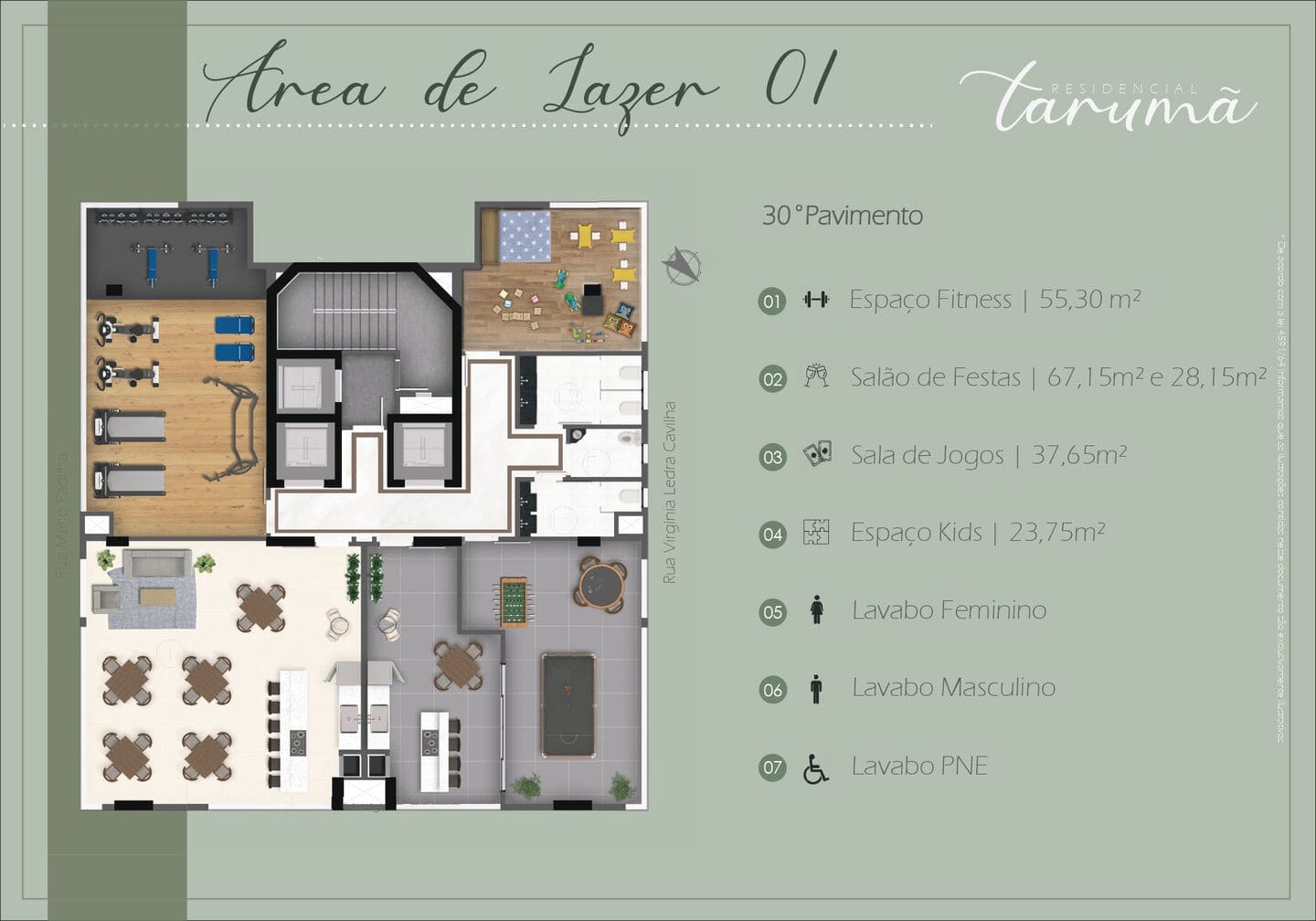 Planta 7 do Residencial Tarumã em Porto Belo SC