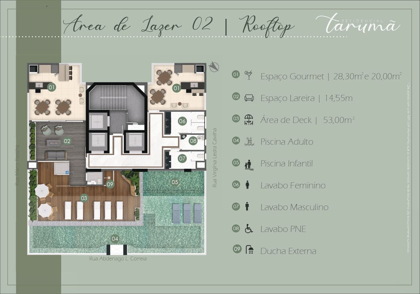 Planta 8 do Residencial Tarumã em Porto Belo SC