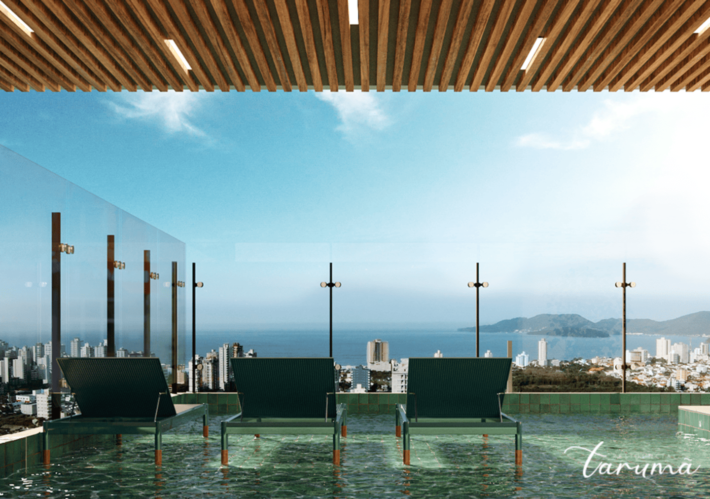Render 1 do Residencial Tarumã em Porto Belo SC