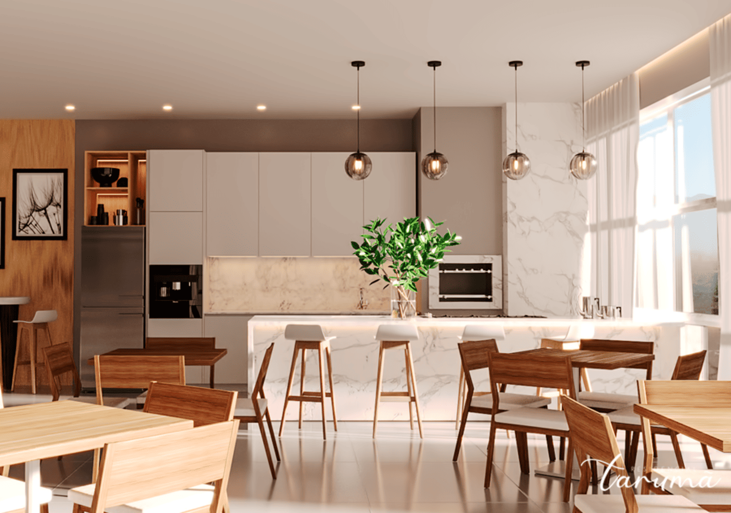 Area de lazer 4 do Residencial Tarumã em Porto Belo SC