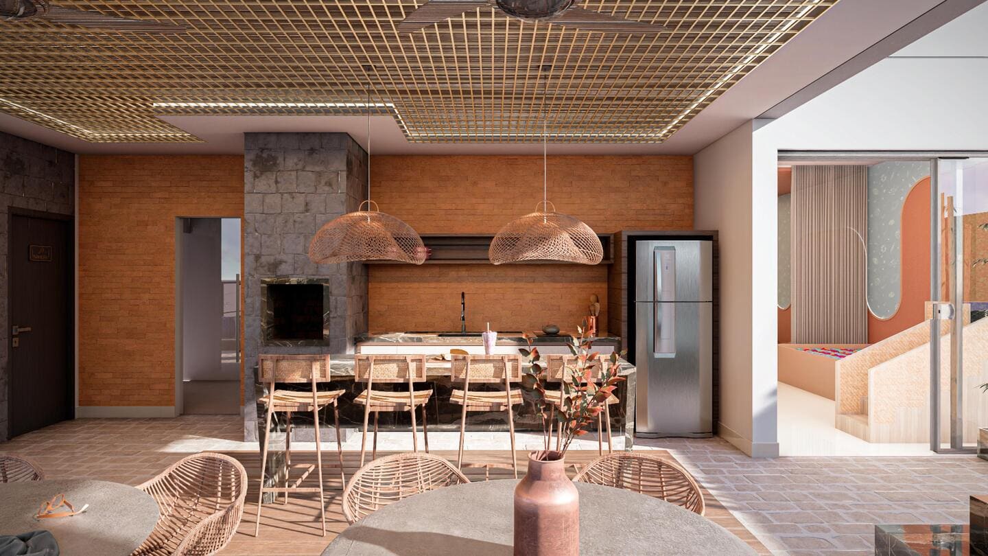 Area de lazer 3 do Rivermouth Residence em Porto Belo SC