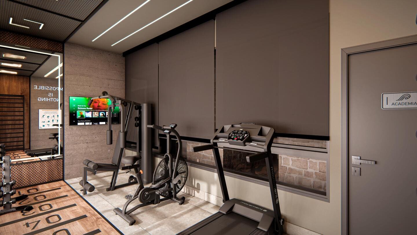 Area de lazer 16 do Rivermouth Residence em Porto Belo SC